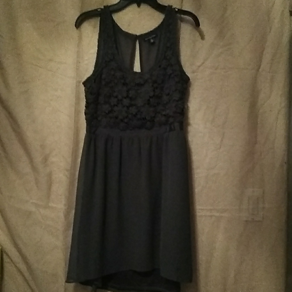 Dark Grey Dressy Dress